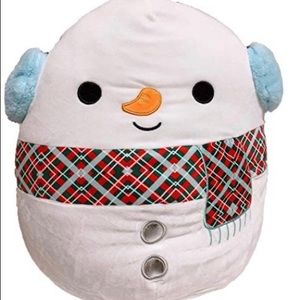 Squishmallow Manny the Snowman